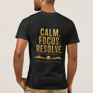 Warrior's Path Kalm Focus Besluit T-shirt