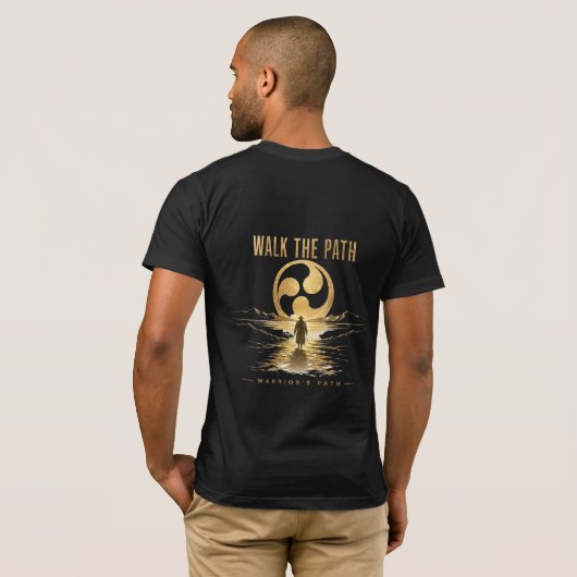 Warrior's Path Walk the Path T-shirt (Achterkant volledig)