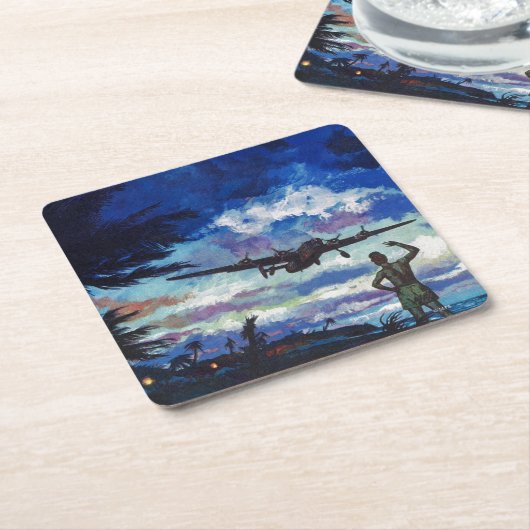 Warrior's Return Kartonnen Onderzetters (Schuin)