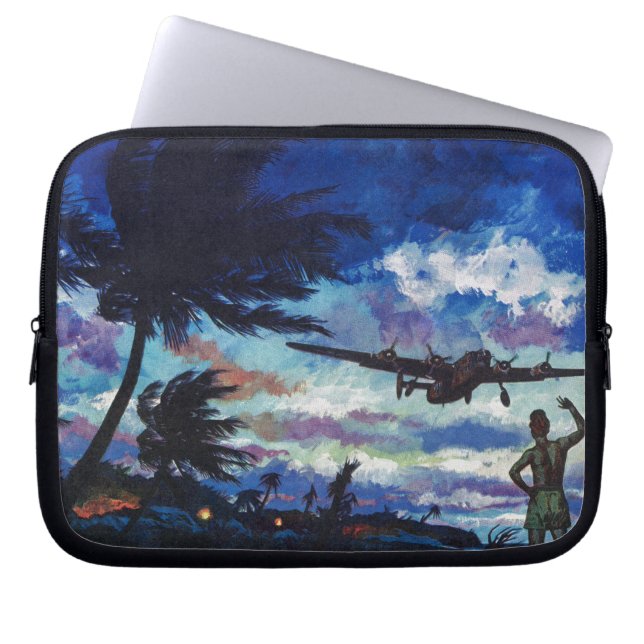 Warrior's Return Laptop Sleeve (Voorkant)