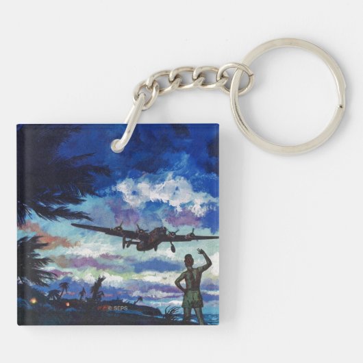 Warrior's Return Sleutelhanger (Achterkant)