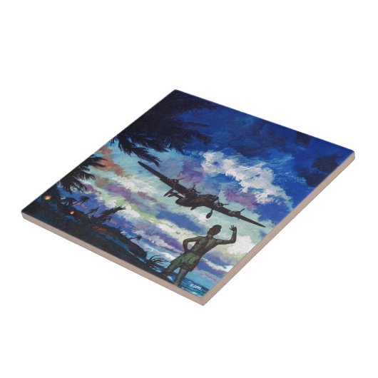 Warrior's Return Tegeltje (Zijkant)