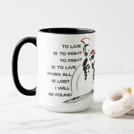 "WARRIOR'S SOUL" 15 oz Mok