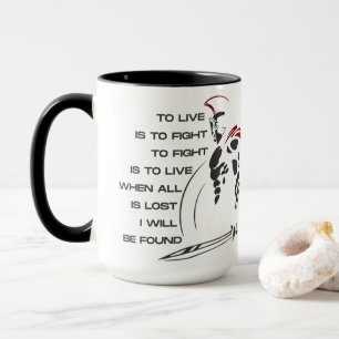 "WARRIOR'S SOUL" 15 oz Mok