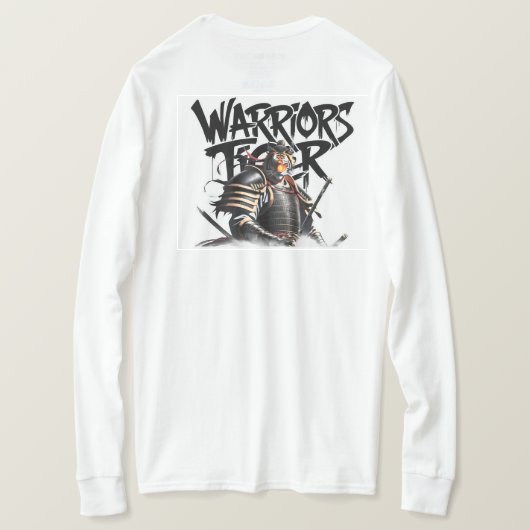 Warriors Tiger T-shirt (Design achterkant)