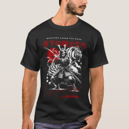 Warriors Under the Moon: Discipline Forged T-shirt