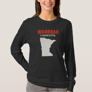 Warroad Minnesota USA Staat Amerika Reizen Minneso T-shirt