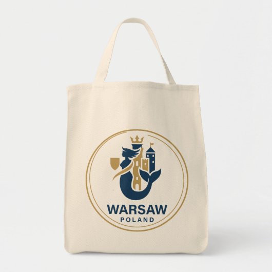 Warsaw Poland Europe Tote Bag (Voorkant)