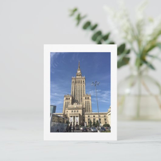 WARSAW TOWER BRIEFKAART (Staand voorkant)