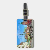 Warschau Bagagelabel (Voorkant verticaal)