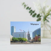 Warschau Briefkaart (Staand voorkant)