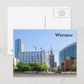 Warschau Briefkaart (Voorkant / Achterkant)