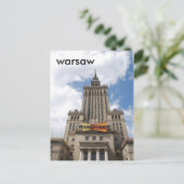 Warschau Briefkaart (Staand voorkant)