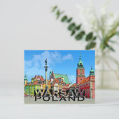 Warschau Briefkaart (Staand voorkant)