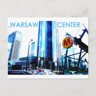 Warschau - Centrum Briefkaart