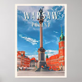 Warschau, de opkomende ster van Oost-Europa Poster (Voorkant)