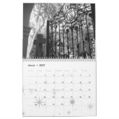 Warschau in zwart-wit kalender (Mar 2027)