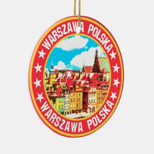 Warschau Keramisch Ornament (Rechts)