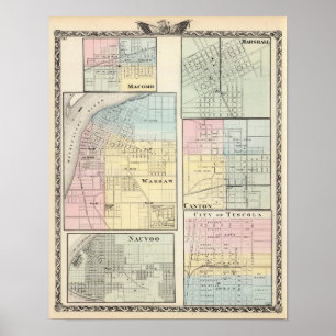 Warschau, Macomb, Marshall, kanton Poster