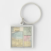 Warschau, Macomb, Marshall, kanton Sleutelhanger (Voorkant)