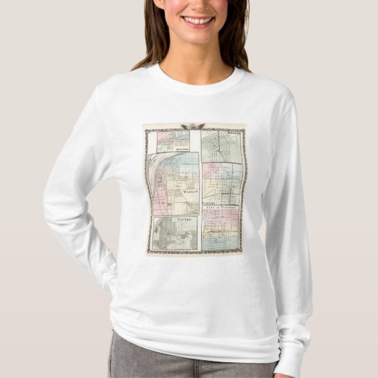 Warschau, Macomb, Marshall, kanton T-shirt (Voorkant)