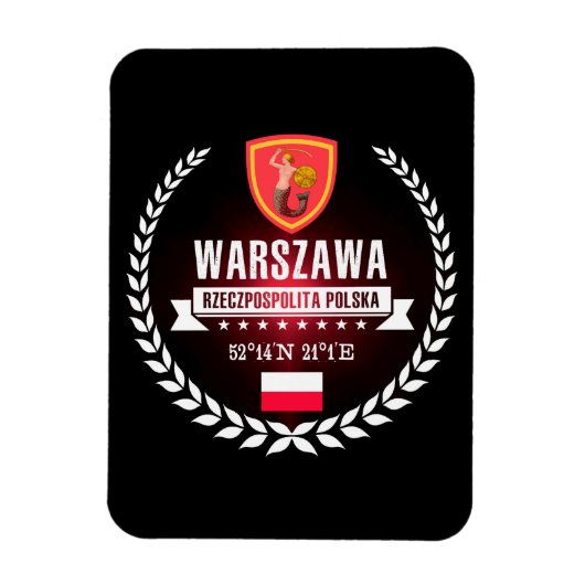 Warschau Magneet (Verticaal)