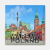 Warschau Magneet (Voorkant)