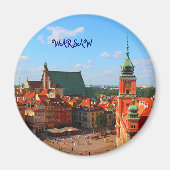 Warschau Magneet (Voorkant)