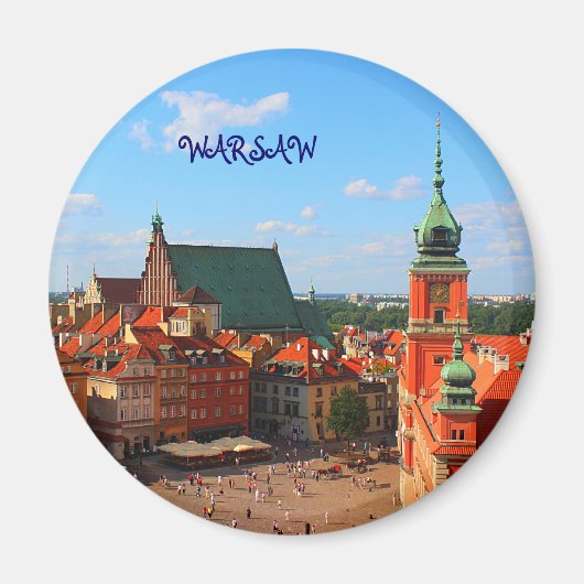 Warschau Magneet (Voorkant)