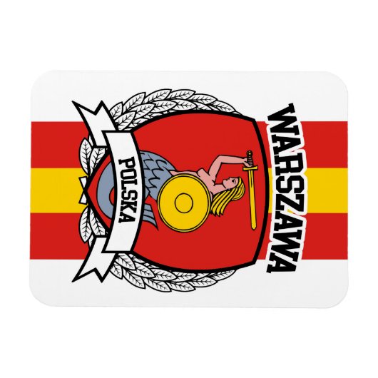 Warschau Magneet (Horizontaal)