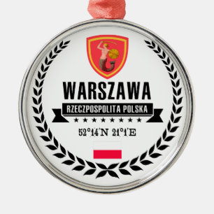 Warschau Metalen Ornament