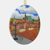 Warschau-Oude stad Keramisch Ornament (Rechts)