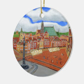 Warschau-Oude stad Keramisch Ornament (Links)