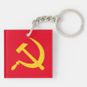 Warschau Pact, USSR, Socialistisch Oostblok Sleutelhanger (Achterkant)