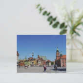 Warschau, Polen Briefkaart (Staand voorkant)