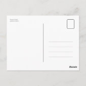 Warschau, Polen Briefkaart (Achterkant)