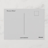 Warschau Polen Briefkaart (Achterkant)