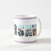 Warschau Polen City Travel Foto's Koffiemok (Voorkant rechts)