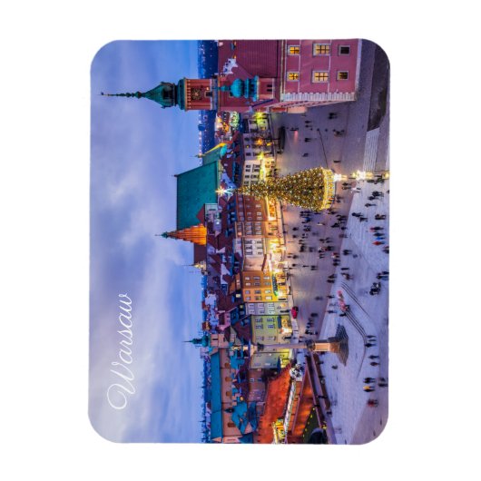 Warschau Polen Magneet (Verticaal)