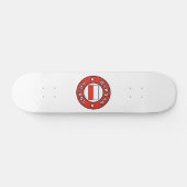 Warschau Polen Persoonlijk Skateboard (Horizontaal)