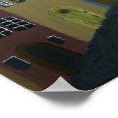 Warschau, Polen Poster (Hoek)