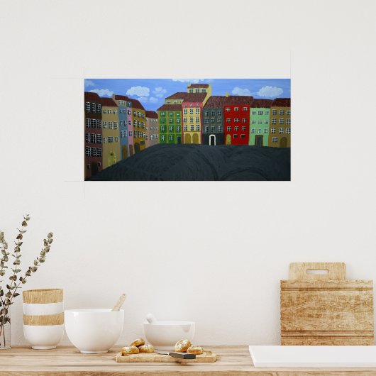 Warschau, Polen Poster (Keuken)