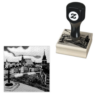 Warschau, Polen Rubberstempel