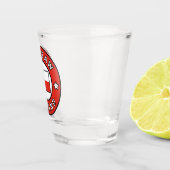 Warschau Polen Shot Glas (Rechts)