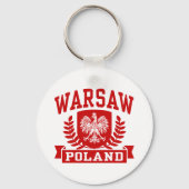 Warschau Polen Sleutelhanger (Voorkant)