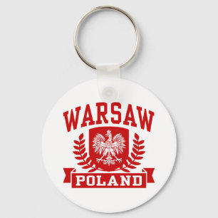 Warschau Polen Sleutelhanger