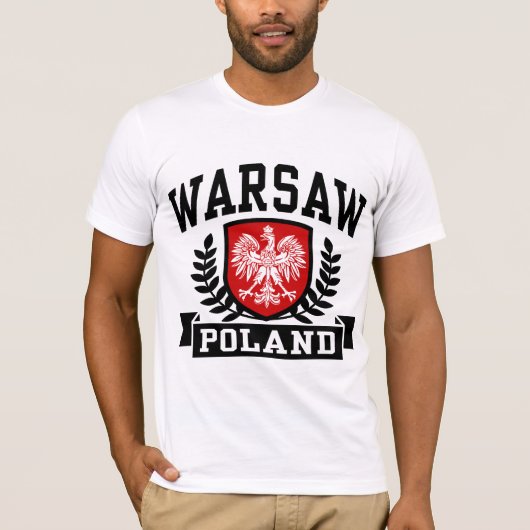 Warschau Polen T-shirt (Voorkant)