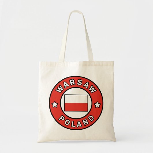 Warschau Polen Tote Bag (Voorkant)