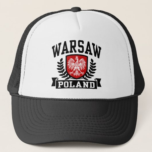 Warschau Polen Trucker Pet (Voorkant)