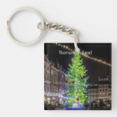 Warschau, Poolse kerstfeestdag Sleutelhanger (Voorkant)